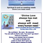 Spiritual E-cards by Beverly Goldsmith, Christian Science practitioner and teacher